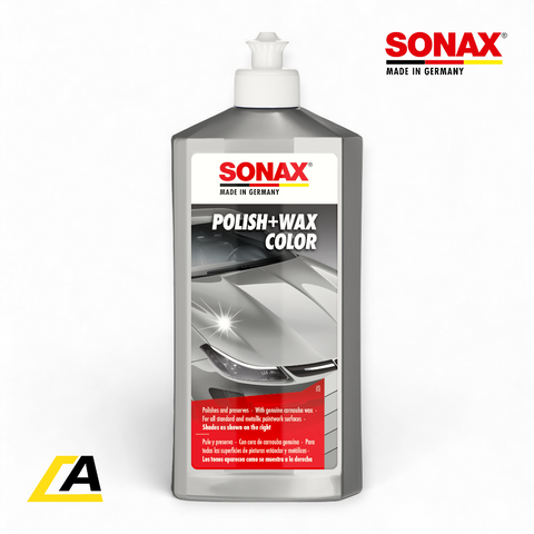 SONAX Polish & Wax Color NanoPro Silver/Grey(500ML) - Autohub Pakistan
