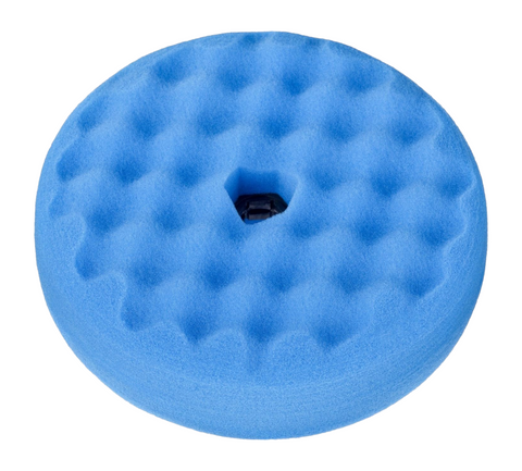 3M Perfect-It Foam Polishing Pad, Blue, Convoluted, 216 mm, (50708)
