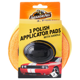 Armor All 3pcs Polish Applicator Pads with Handle