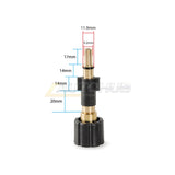 Mjjc Foam Cannon S V3.0 For Bosch Aqt Black&Decker Pioneer P1 Pressure Washers Nozzle