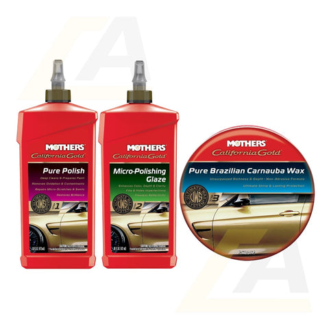 Mothers Ultimate Wax System Combo (w/Paste Wax)