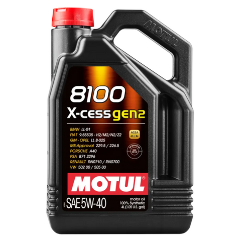 Motul X-CESS Gen2 5W-40 (4 Liter)