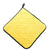 Diamond Cut Yellow Microfiber Plush (40*40) 800GSM Single Pcs