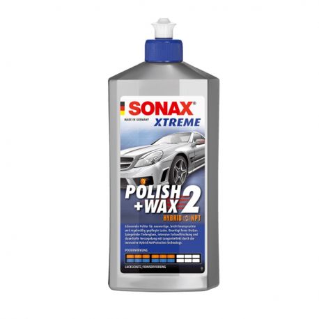 SONAX Polish & Wax Color NanoPro Silver/Grey(500ML) – Autohub Pakistan