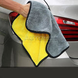 Auto Junkies Yellow Microfiber Plush (30*40) - Autohub Pakistan