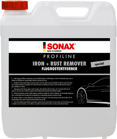 Sonax Iron X + Rust Remover Concentrate 10L - Autohub Pakistan