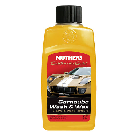 Mothers California Gold Wash & Wax 4 oz. - Autohub Pakistan