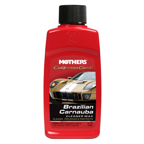 Mothers Brazilian Carnauba Cleaner Wax (4 oz.) - Autohub Pakistan