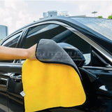 Auto Junkies Yellow Microfiber Plush (60x40cm) - Autohub Pakistan