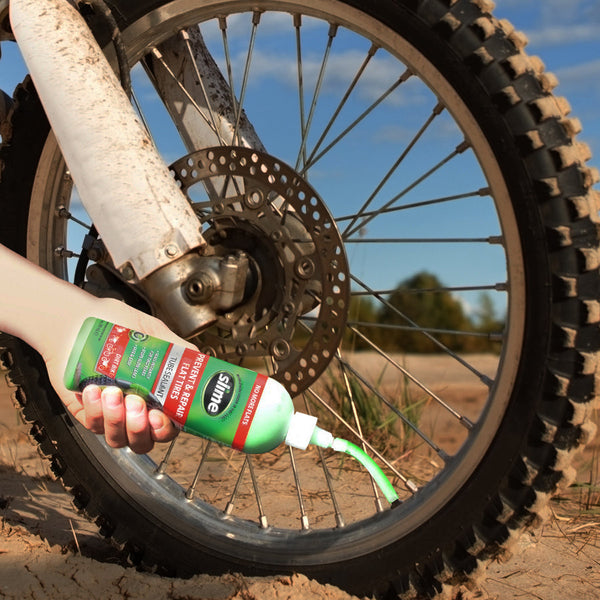 Slime for shop tube tires