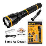 INGCO Aluminium Flash Light 135-270 Lumens - Autohub Pakistan