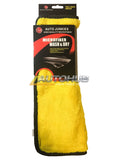 Auto Junkies Yellow Microfiber Plush (60x40cm) - Autohub Pakistan