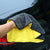 Auto Junkies Yellow Microfiber Plush (30*40) - Autohub Pakistan