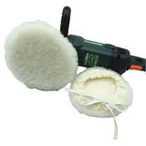 Car Buffing Pad Wool Polishing Bonnet with String 7 Inch - Autohub Pakistan