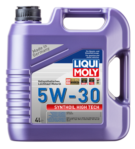 Liqui Moly 5W-30 Synthoil High Tech (4 Liter) – Autohub Pakistan