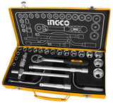 INGCO 24Pcs 1/2" socket set - Autohub Pakistan