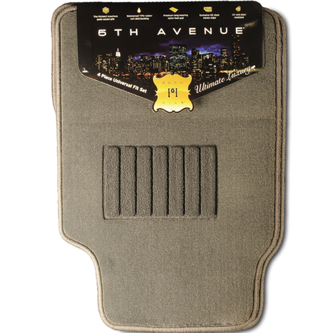 5TH Avenue Universal Car Mats (Grey) - Autohub Pakistan
