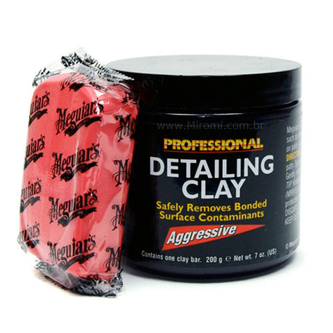 Meguiars Mirror Glaze Detailing Clay Aggressive (200gm) - Autohub Pakistan