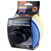 Kent 3pcs Polish Applicator Pad w/ Handle - Autohub Pakistan