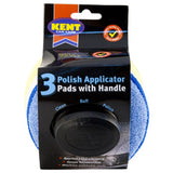 Kent 3pcs Polish Applicator Pad w/ Handle - Autohub Pakistan