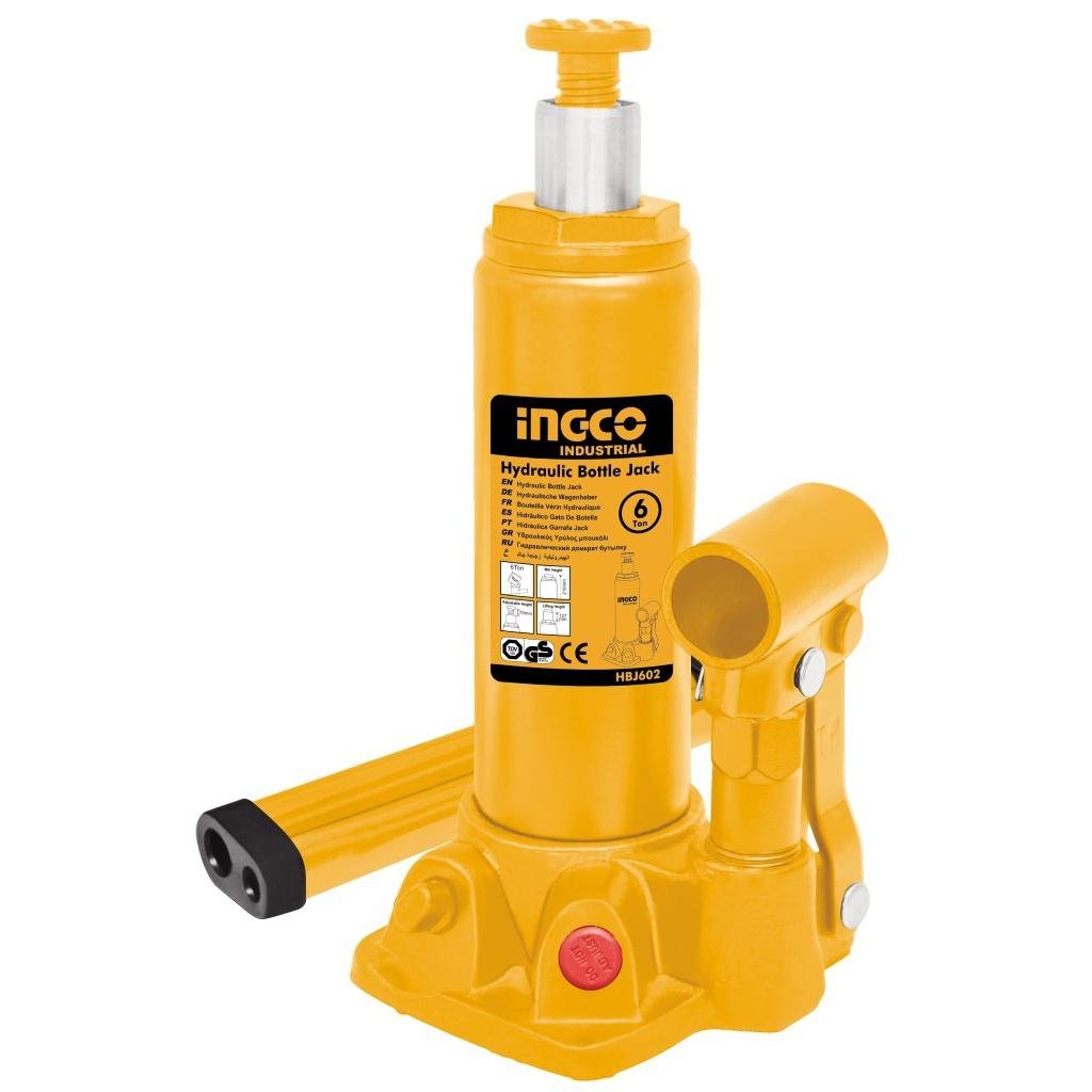 INGCO Hydraulic bottle jack 6 Ton