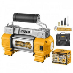 INGCO Heavy Duty Air Compressor with Light 12V - Autohub Pakistan