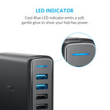 Anker Powerport Speed 5 With Dual Quick Charger 3.0 - Autohub Pakistan