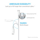 Anker Powerline Micro USB (6Ft) White - Autohub Pakistan