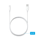 Anker Powerline Micro USB (6Ft) White - Autohub Pakistan