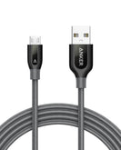 Anker Powerline+ Micro USB 6Ft UN Gray - Autohub Pakistan