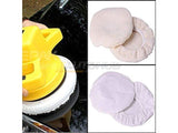 Car Buffing Pad Wool Polishing Bonnet with String 6 Inch - Autohub Pakistan