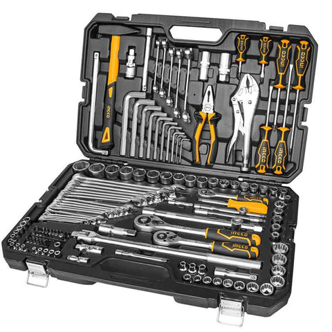 INGCO 142 Pcs combination tools set - Autohub Pakistan