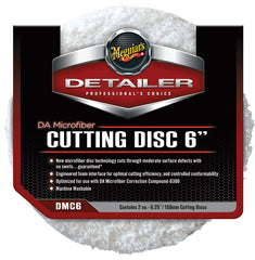 Meguiar's DA Microfiber Cutting Disc 6" (2 Pack) - Autohub Pakistan