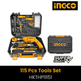 Ingco 115 Pcs Tools Set