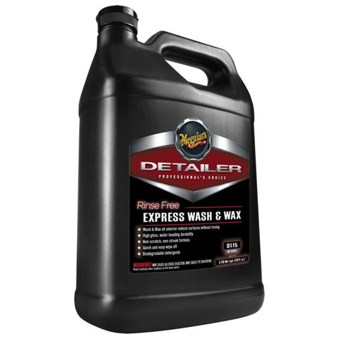 Meguiars Rinse Free Express Wash And Wax _ 1 Gallon - Autohub Pakistan