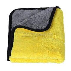 Auto Junkies Yellow Microfiber Plush (30*40) - Autohub Pakistan