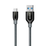 Anker PowerLine+ USB-C To USB 3.0 Cable 3ft. (Gray)