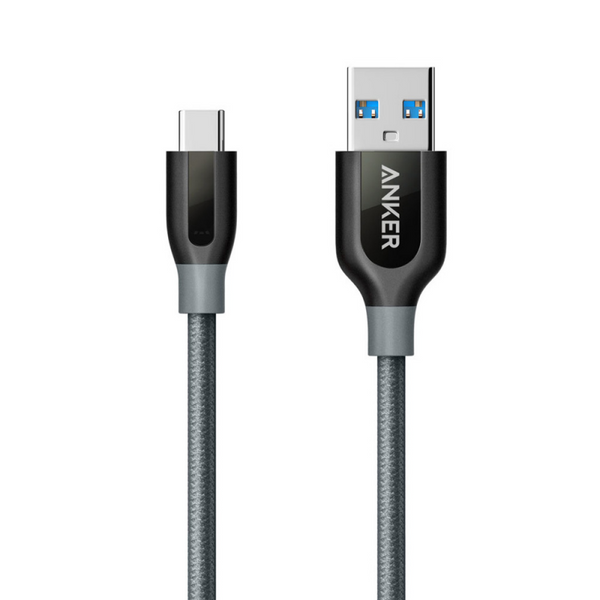 Anker [2-Pack 3ft] Premium Nylon USB-C to USB-A Cable, for Samsung Galaxy  S9/S9+/S8/S8+/Note 8, LG V20/G5/G6, and More : : Electronics