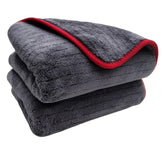 MJJC Plush Coral Fleece Drying Towel (1000gsm, 60cm x 90cm)