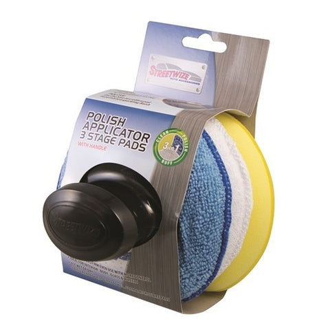 Kenco Polishing Applicator With Handle 3 Pieces - Autohub Pakistan