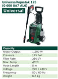 Bosch Universal Aquatak 125 Pressure Washer