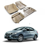 5D Floor Mats- Honda City (2010-2017) - Autohub Pakistan