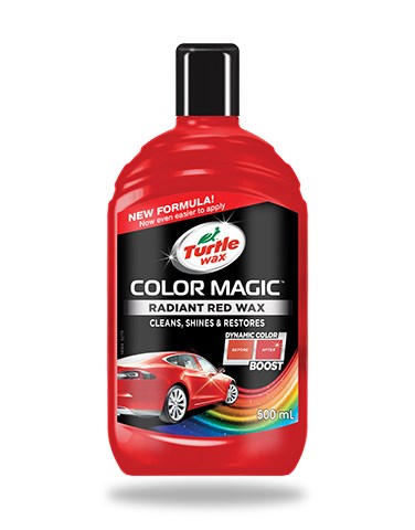Turtle Color Magic Red 500ml - Autohub Pakistan
