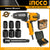 Ingco 1/2" Impact Wrench with 6 pcs Sockets