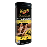 MEGUIAR'S GOLD CLASS RICH LEATHER WIPES