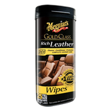 MEGUIAR'S GOLD CLASS RICH LEATHER WIPES