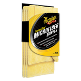 MEGUIAR'S SUPREME SHINE MICROFIBER TOWEL - (3 PACK) - Autohub Pakistan