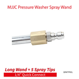 MJJC Pressure Washer Long Spray Wand 1/4" Quick Connect