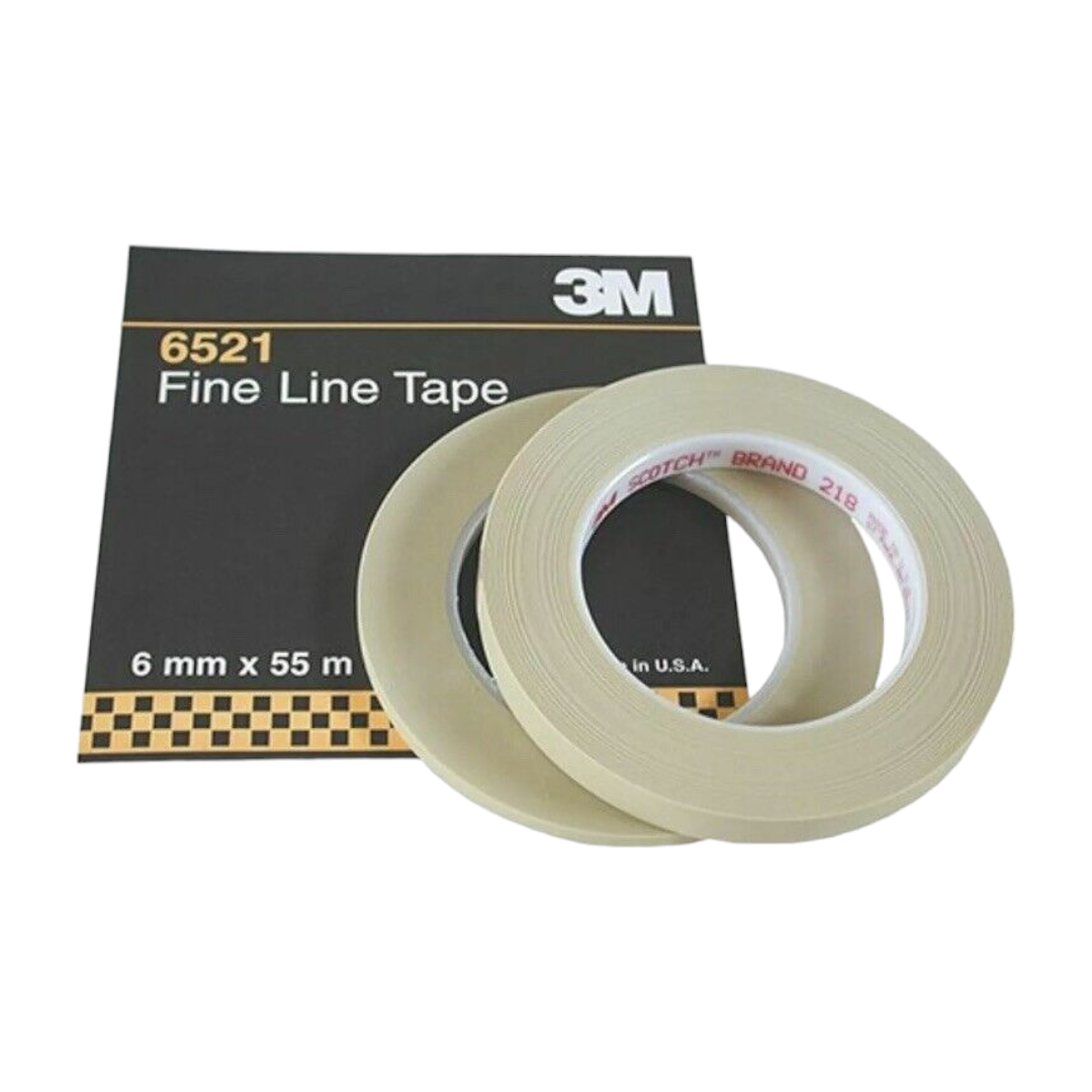 3M Fine Line Masking Tape 6MM x 55M (PN06521)
