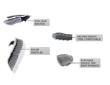 Tire Side Wall Cleaning Brush Angled